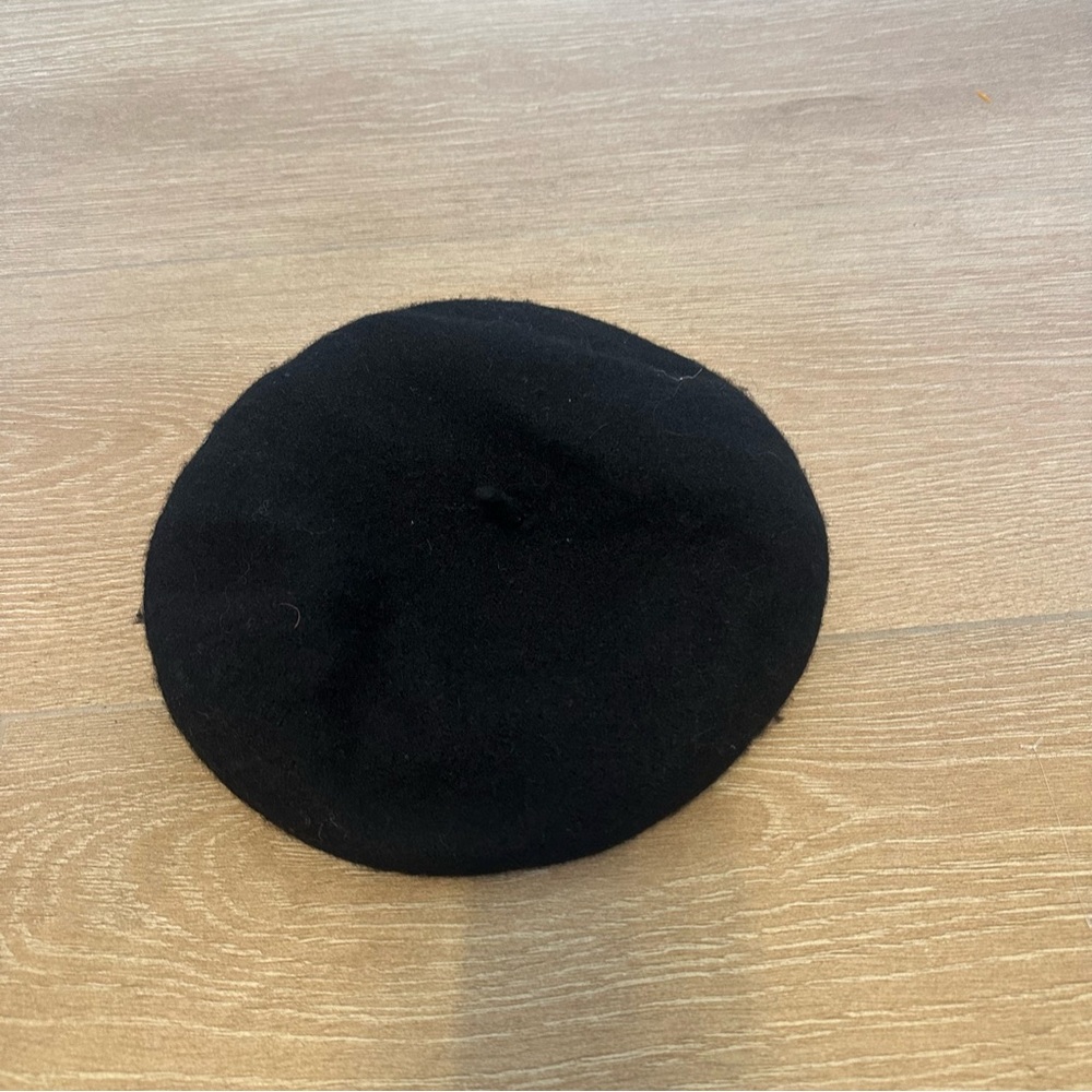 5 for $25 Shein Classic Black Wool Beret